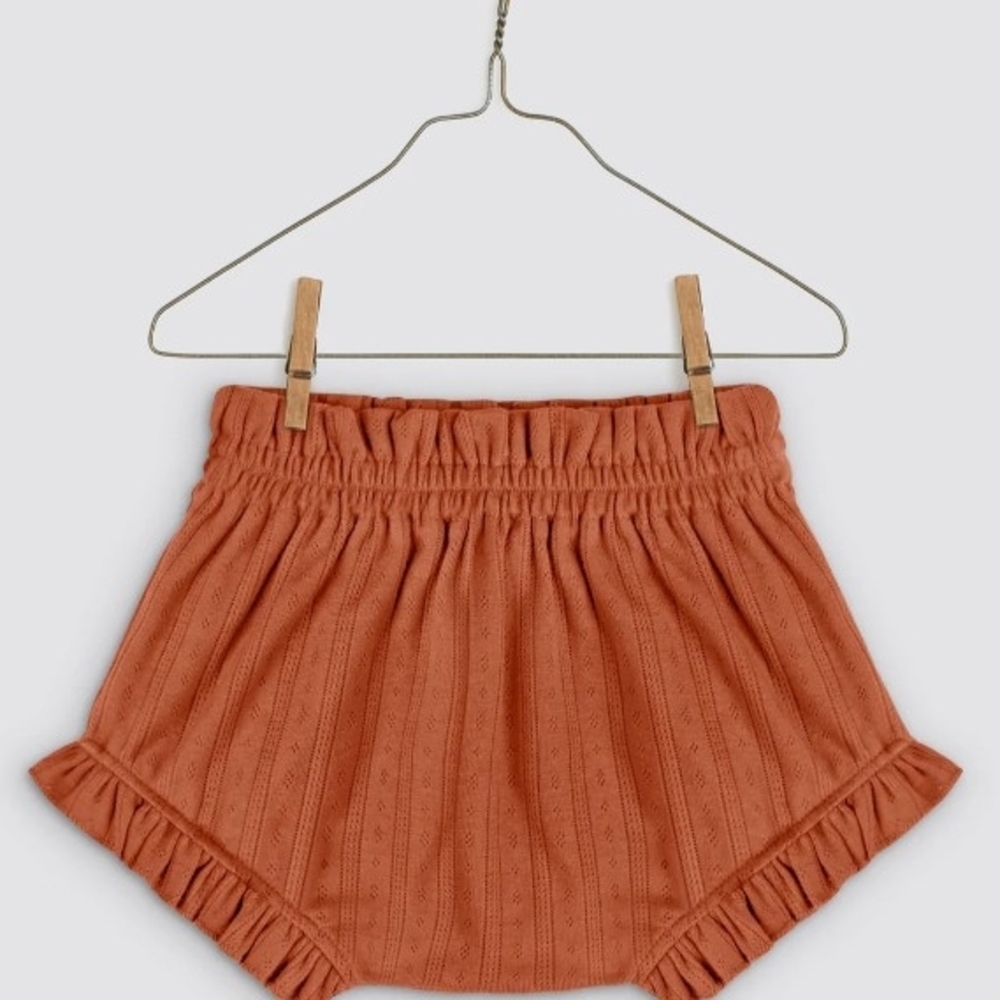 Kids Terracotta Shorts